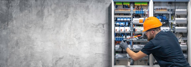 electrician-working-switchboard-with-electrical-connection-cable-copy-space_169016-52933