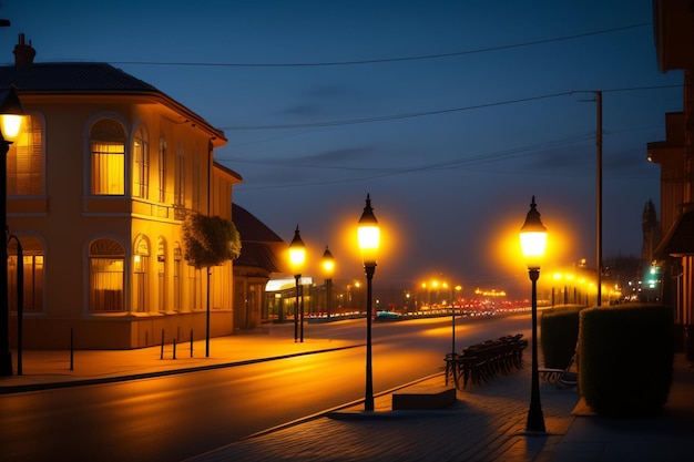 street-with-lights-building-background_1340-31970