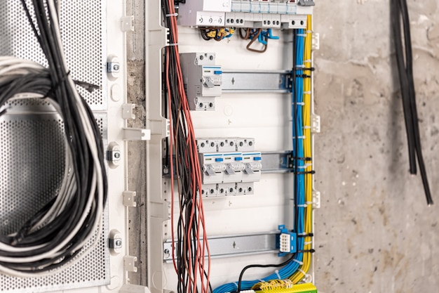 voltage-switchboard-with-circuit-breakers-are-positions-big-electric-box-electrical-distribution-panel-temporary-electric-cables-are-switched-electrical-background_169016-15201
